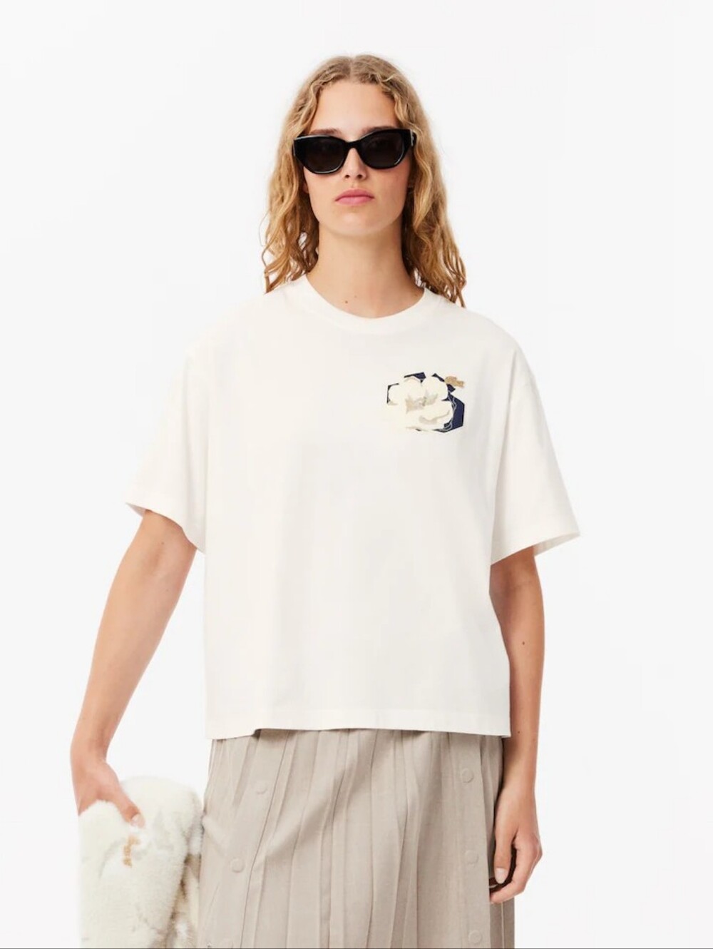 Lacoste Women's Oversized Tee